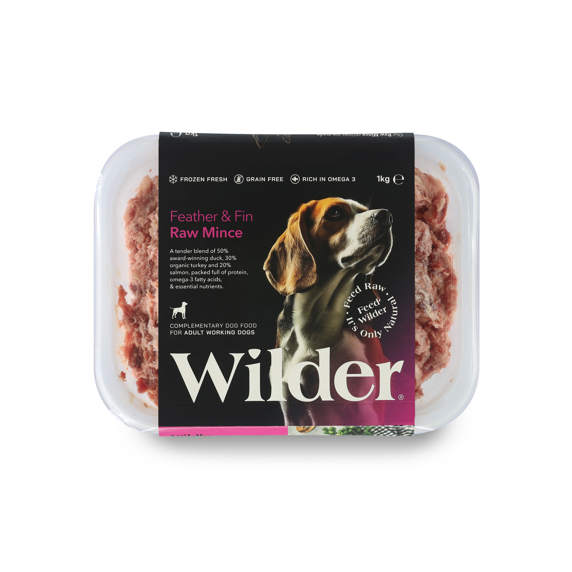 Wilder_Raw-Mince_COMPLEMENTARY-Feather-Fin-1kg_SQ_1920px